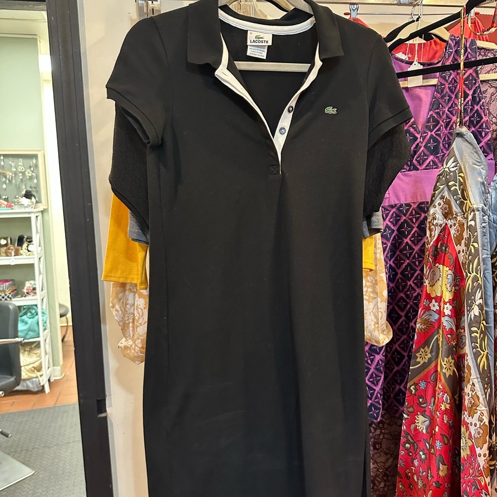 Lacoste black dress